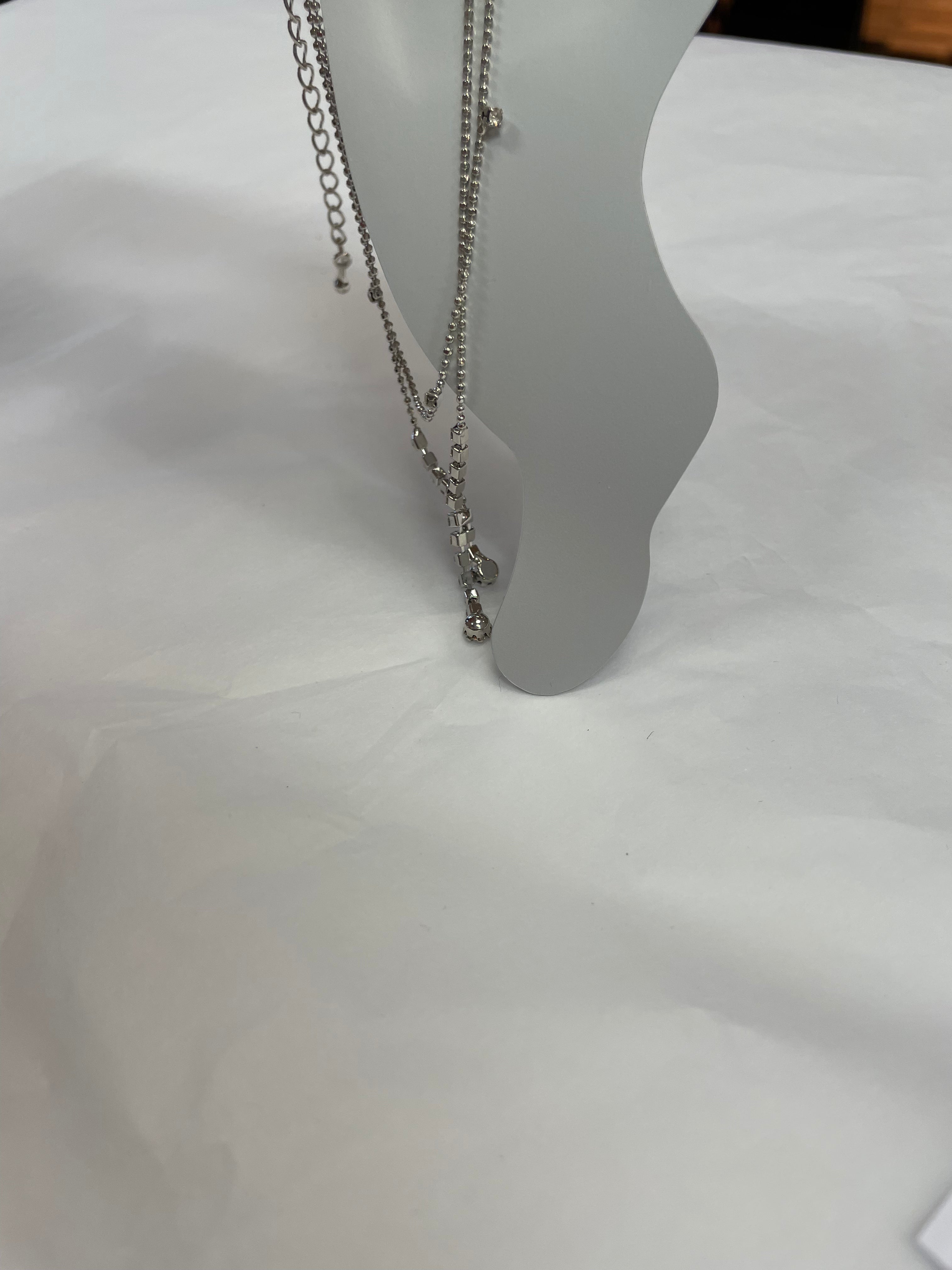 Ankelkjede M strass