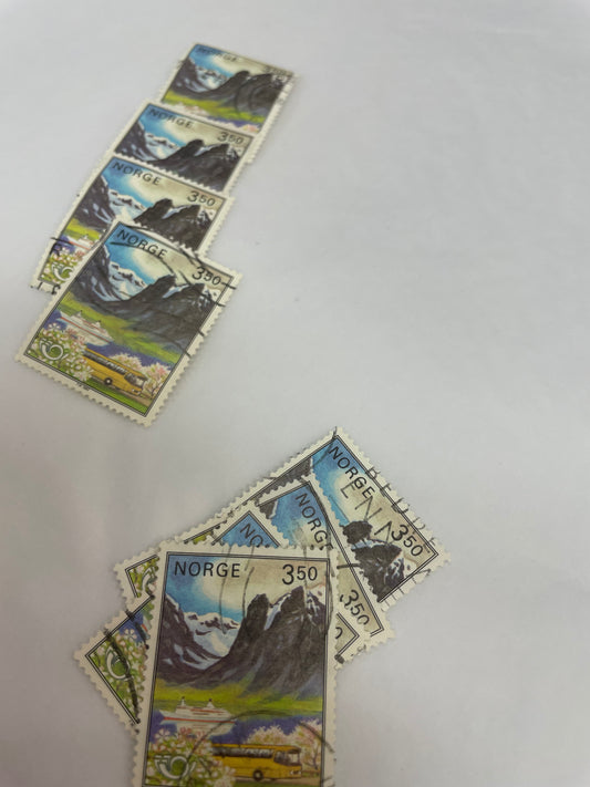 Norge fjordlandskap 3,5 selges pr stk