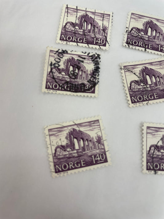 Norge frimerke 140 øre selges pr stk