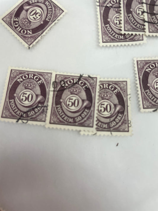 Norge 50 øre selges pr stk