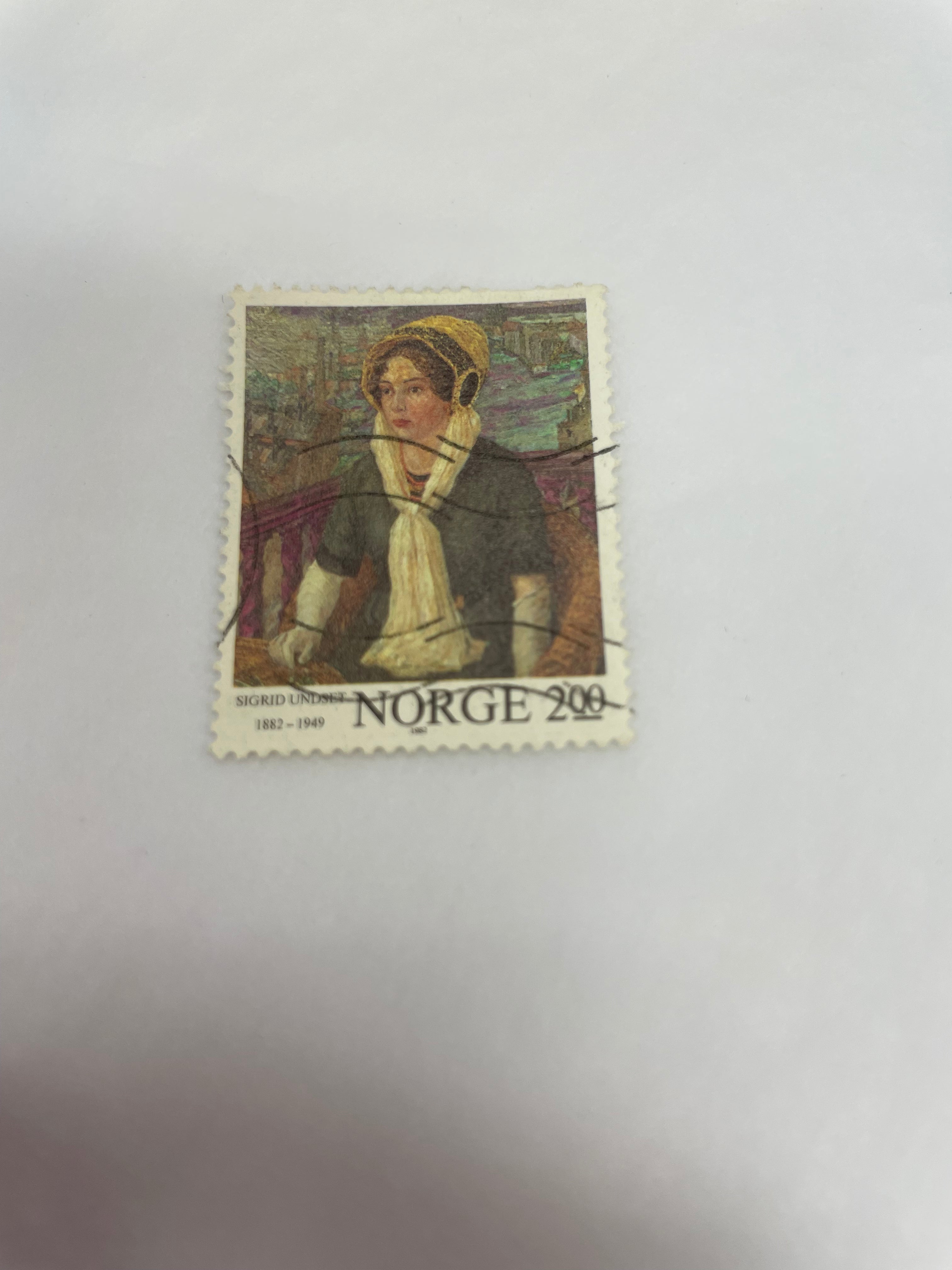 Norge 200 øre Sigrid Undset selges pr stk
