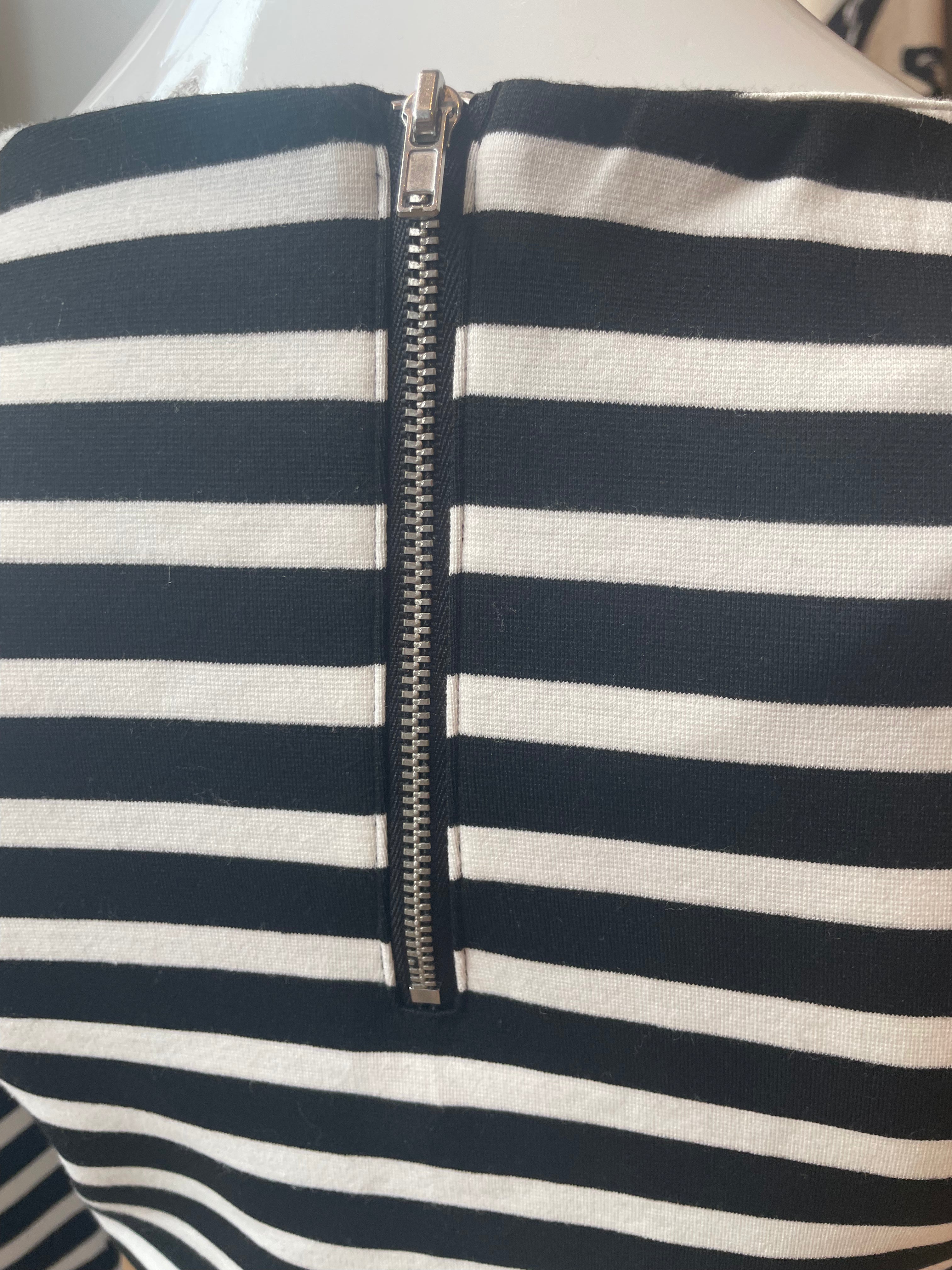 Stripet kjole midi fra Only str S